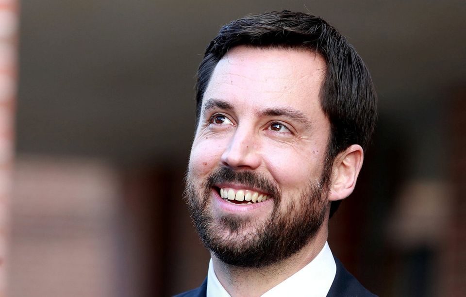 Spin: Housing Minister Eoghan Murphy tried to turn home loan scheme into good news. Photo: Frank McGrath