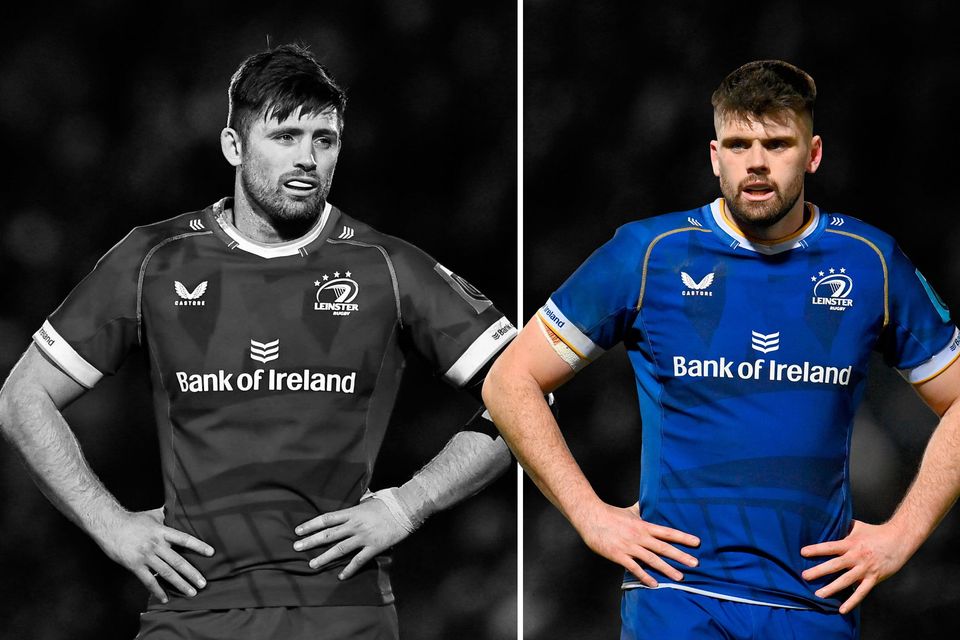 Sibling rivalry: Ross, left, and Harry Byrne are chasing the Leinster No 10 shirt