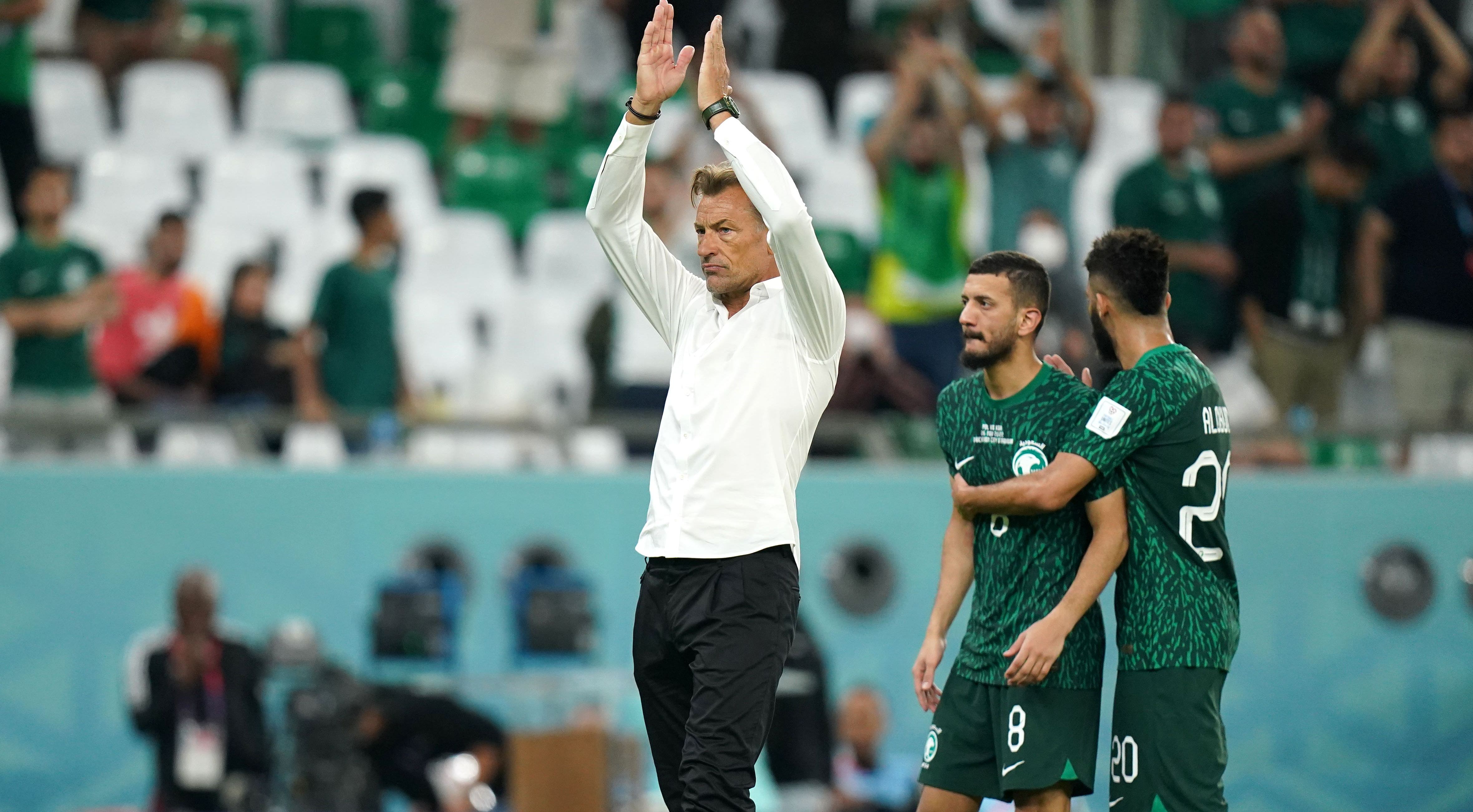 Herve Renard urges Saudi Arabia players to 'make history' against