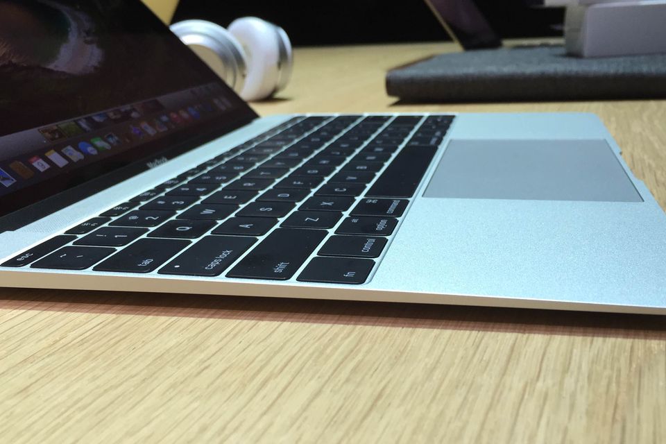 The new, light MacBook (Photo: Adrian Weckler)