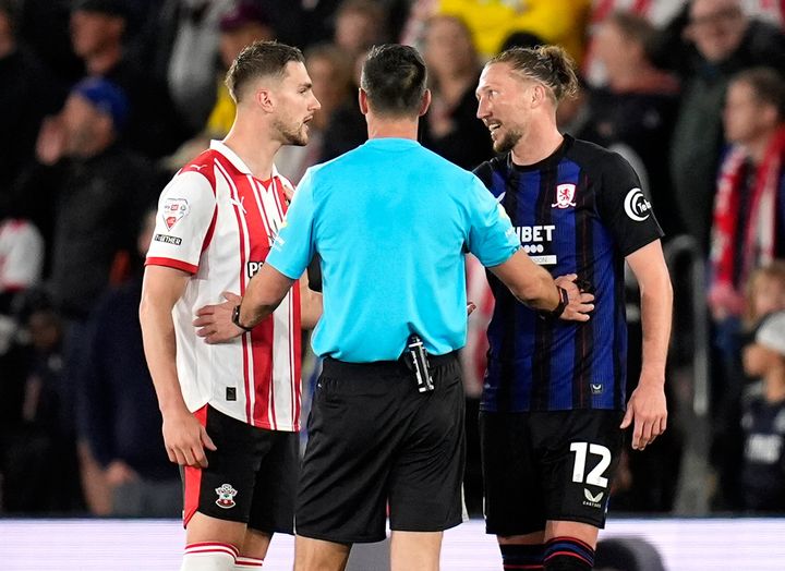 New Southampton row as player accused of mocking rival’s stammer