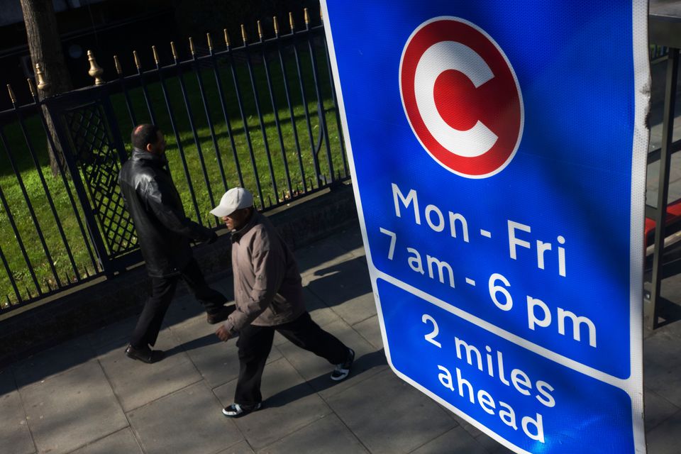 Congestion charges and low-emission zones have generated £884m in London, over two years. Photo: Getty