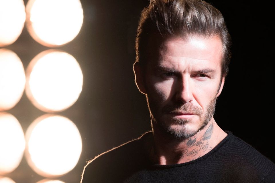 Modern masculinity: David Beckham