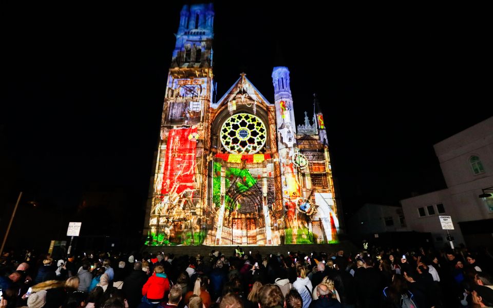 Lú Festival of Light takes place in Drogheda, Co Louth, at Halloween.