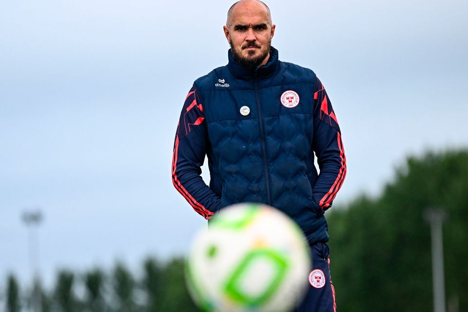 Shelbourne interim head coach Joey O'Brien