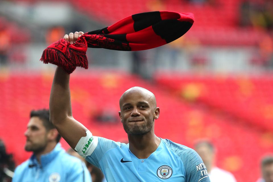 Vincent Kompany defender of Anderlecht during the Jupiler Pro