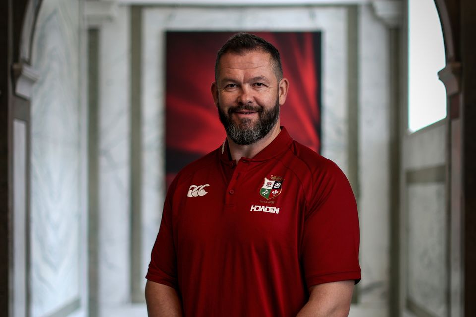 Lions head coach Andy Farrell. Photo: Billy Stickland/INPHO