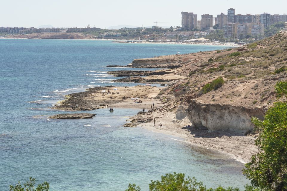 Cala Capitan on Costa Orihuela
