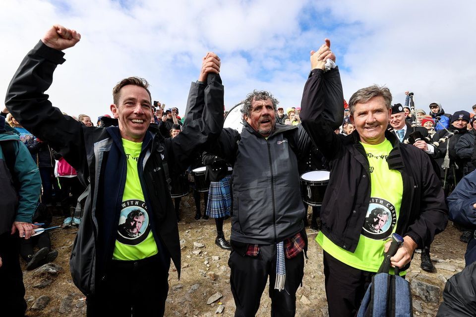 The late Charlie Bird's ClimbwithCharlie initiative also raised €1.7m for the charity in 2022. Photo: Gerry Mooney.