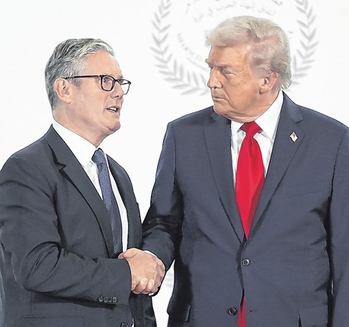 UK won’t yield over US threat to rip up trade deal because of Iran stance, says Keir Starmer