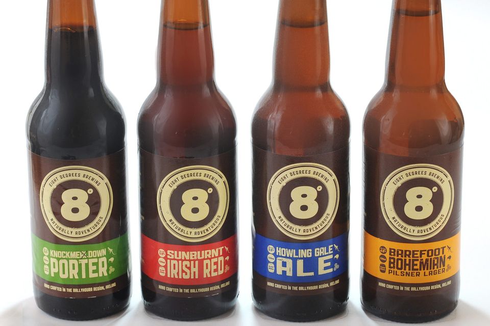 Eight Degrees Brewing is backed by Enterprise Ireland