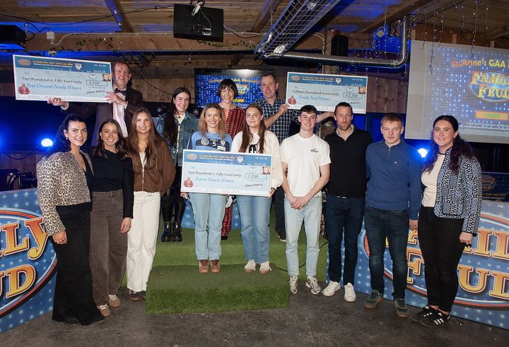 Wexford GAA club’s innovative Family Feud fundraiser draws huge crowd