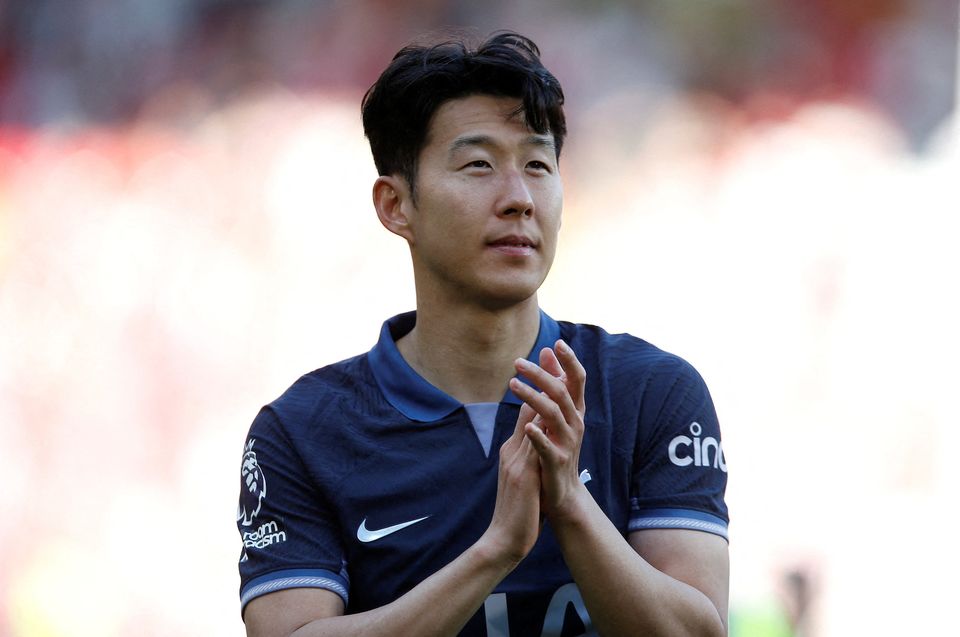 Tottenham Hotspur's Son Heung-min.