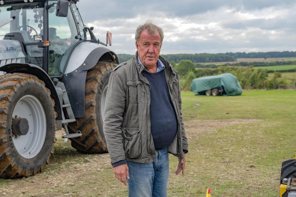 Prompting change: TV presenter and farmer Jeremy Clarkson on his farm in the Cotswolds