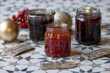thumbnail: From left, Rachel Allen’s onion marmalade, sweet chilli sauce and cranberry and port sauce. Photo: Tony Gavin
