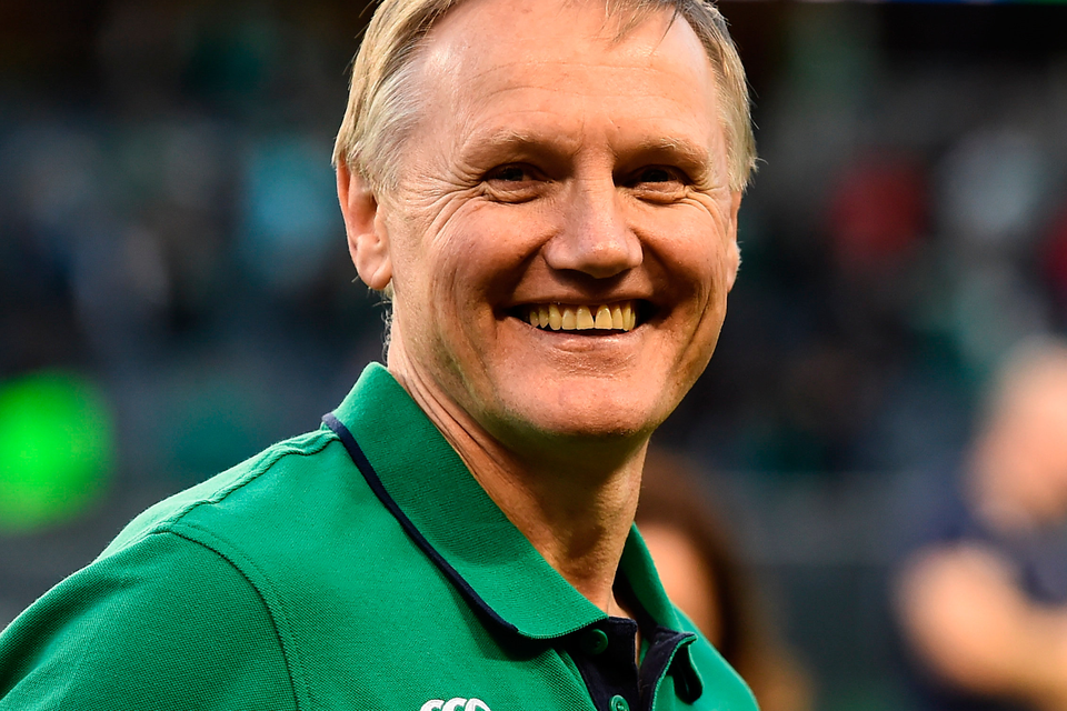 Ireland head coach Joe Schmidt: "A big part of the motivation for me not being involved in the Lions was going to the USA and Japan and working with this next cadre of players." Photo: Sportsfile