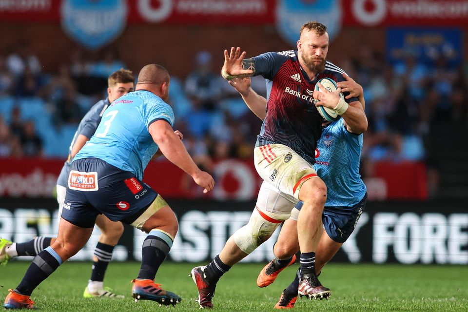 RG Snyman has had an injury-hit four seasons at Munster.