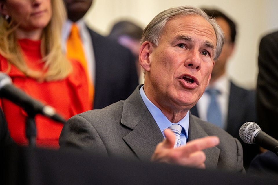 Texas governor Greg Abbott. Photo: Getty Images
