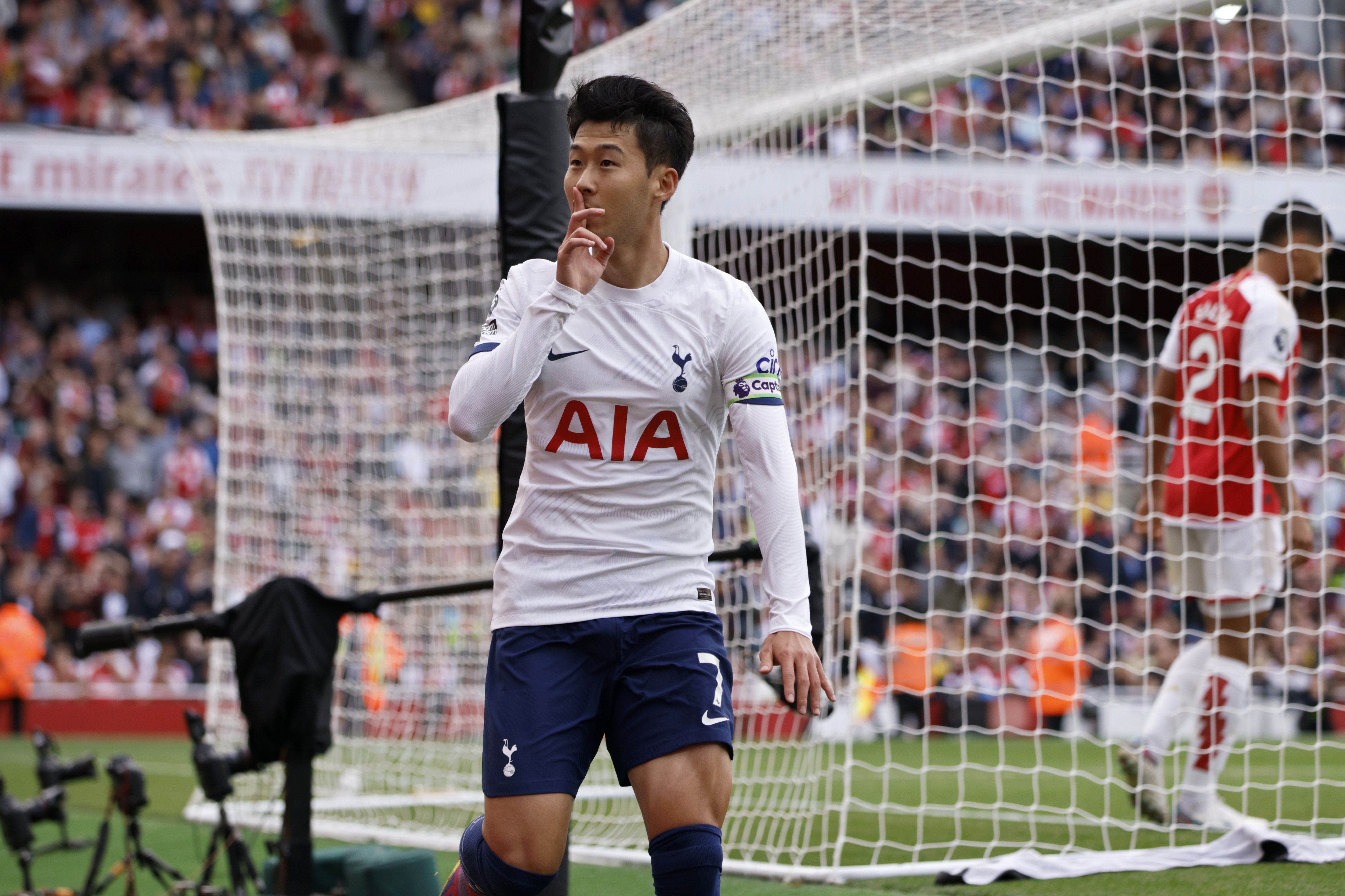 Son hails Spurs' 'great character' after point earned at Arsenal