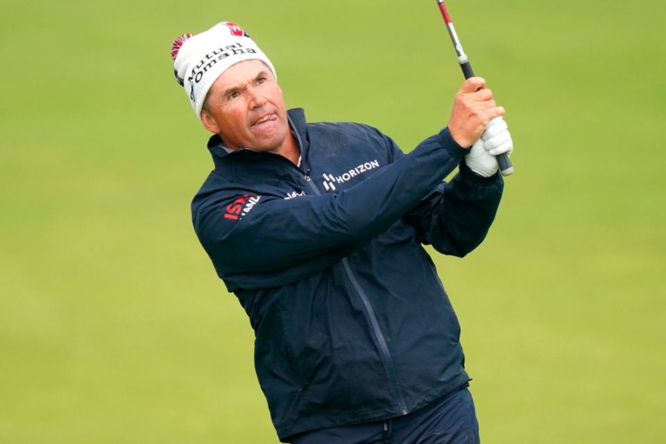 Padraig Harrington had to settle for second