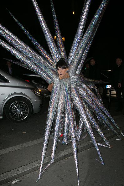 That'll take your eye out: Lady Gaga's bizarre inflatable outfit |  