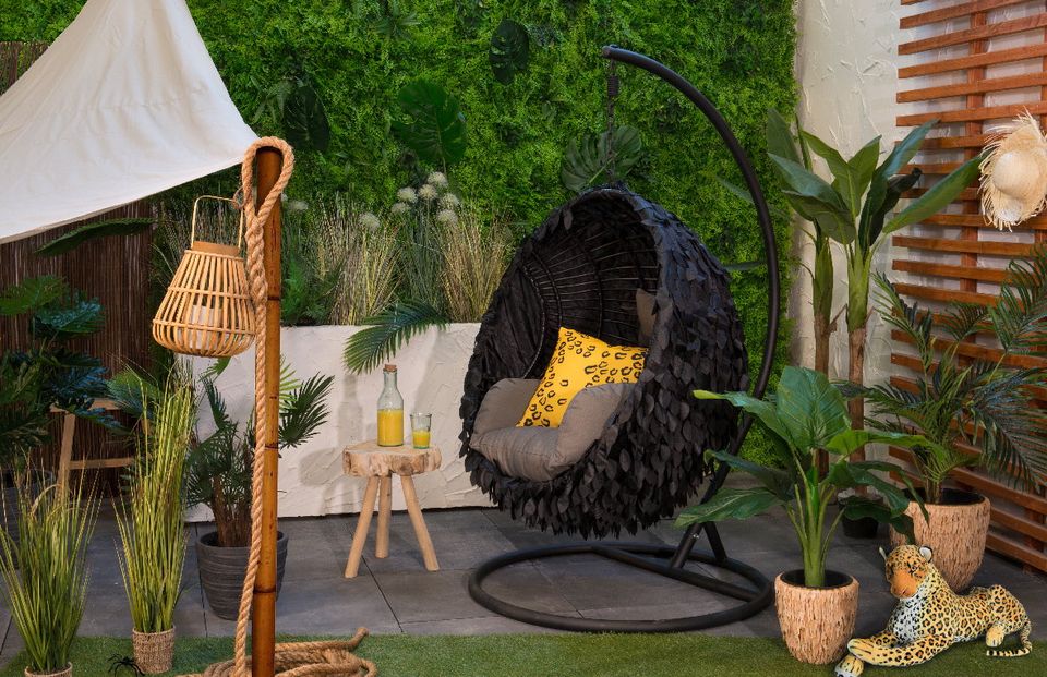 Coccoon swing chair by Louis Vuitton sells for $85,5000 ~ BD33,000