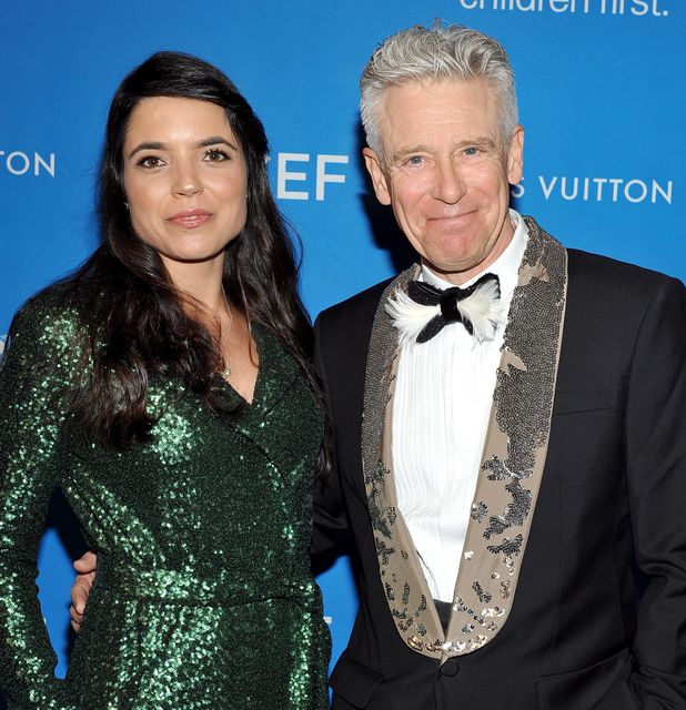 Adam Clayton and his ex-wife Mariana