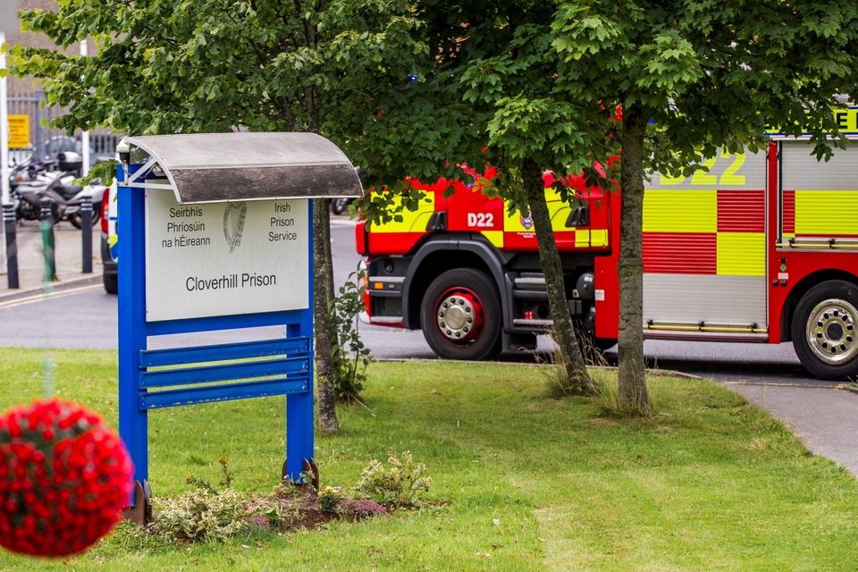 Wednesday 29 July 2015. Cloverhill Prison Inmate disruption.
