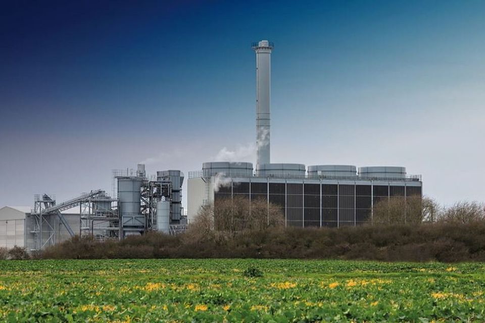 The Tansterne biomass plant