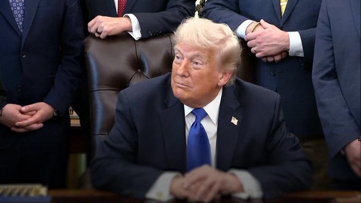 Iran warns US to keep out of Strait of Hormuz after Trump pledges help for stranded ships
