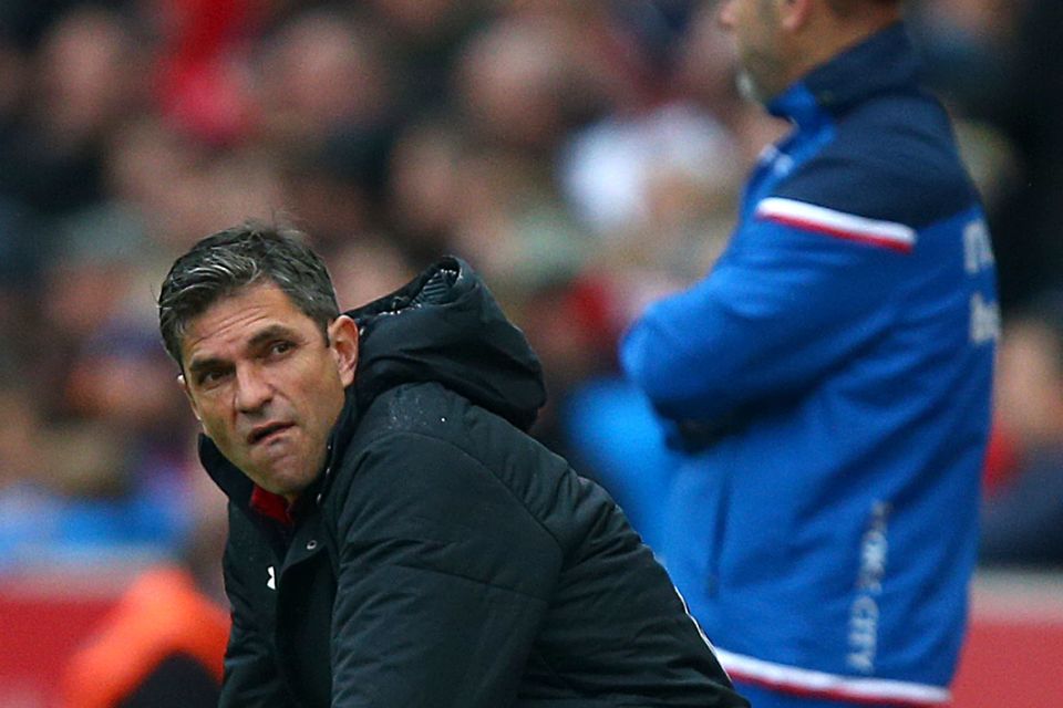 Mauricio Pellegrino's Southampton have eight points from seven games this season