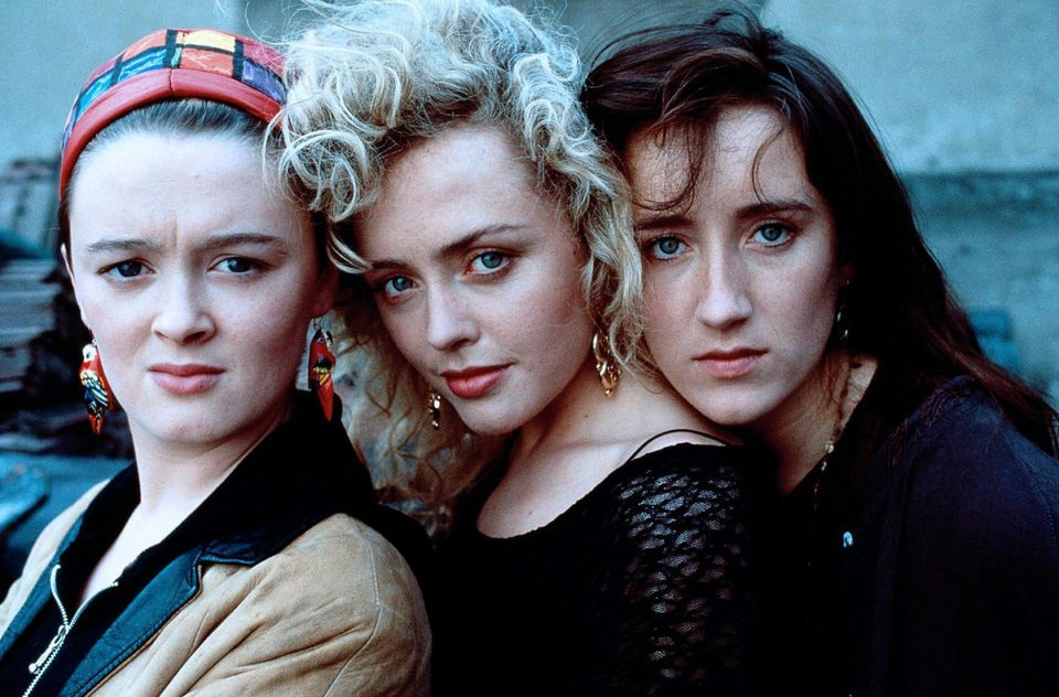 Bronagh with her Commitments co-stars Angeline Ball and Maria Doyle Kennedy