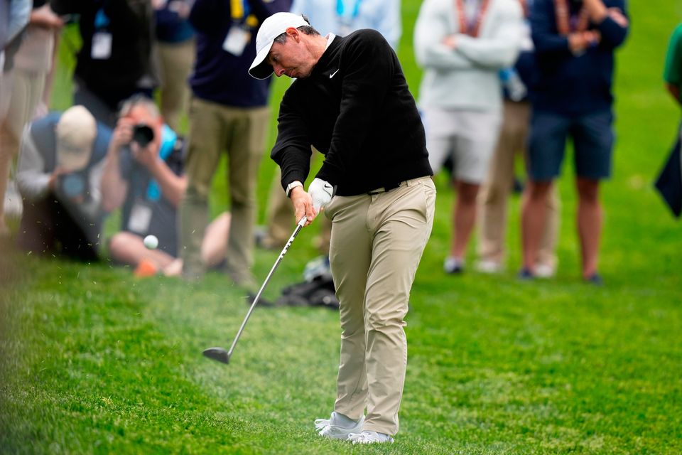 Rory McIlroy all roughed up after failing driving test in US PGA and sums  it all up with one word &ndash; 'S**t' | Irish Independent