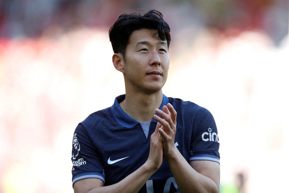 Tottenham Hotspur's Son Heung-min.