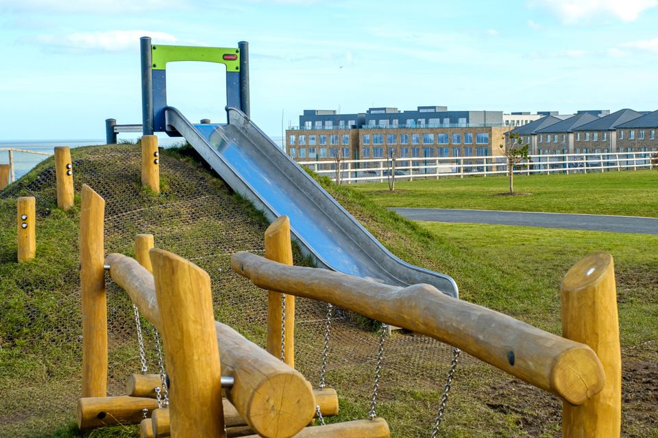 The playground at D’Arcy’s Field park