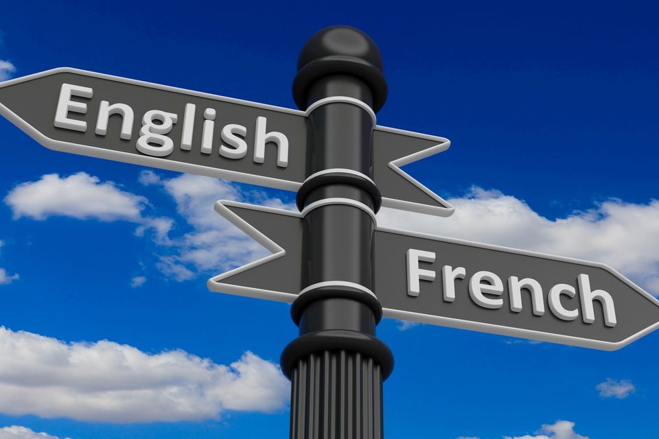 The French and English languages have a lot more in common than many on both sides would be happy to admit. Photo: Getty