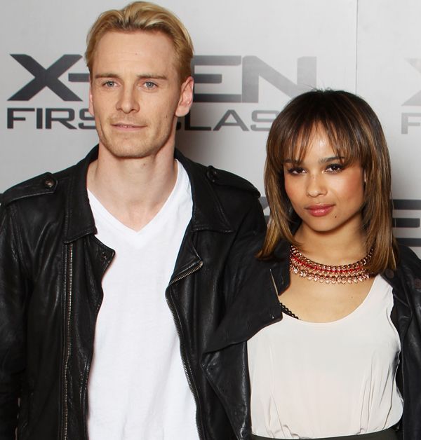 Fassbender’s ex Zoe Kravitz shows him what he’s missing as she parades ...