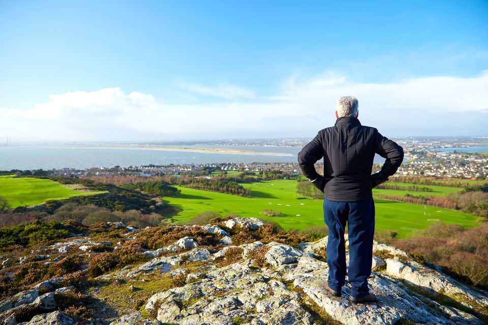 The view from a hill overlooking Howth in Dublin. Photo: David Soanes Photography