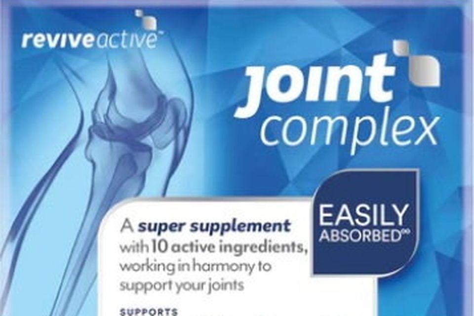 Joint Complex by Revive Active contains Glucosamine Sulphate, Hyaluronic Acid, and Marine Collagen, which are important nutrients to help support the joints and muscles.
