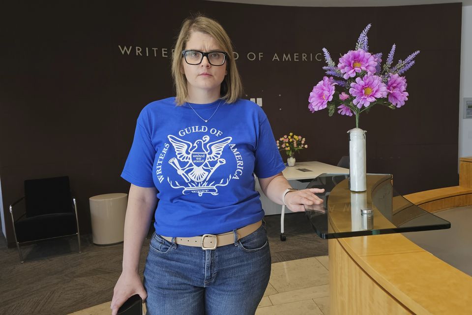Ellen Stutzman, the new chief negotiator for the WGA (AP)