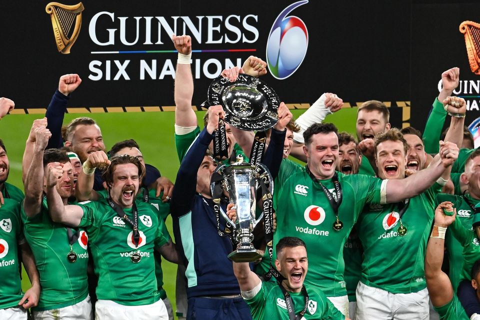 Ireland celebrates Six Nations win