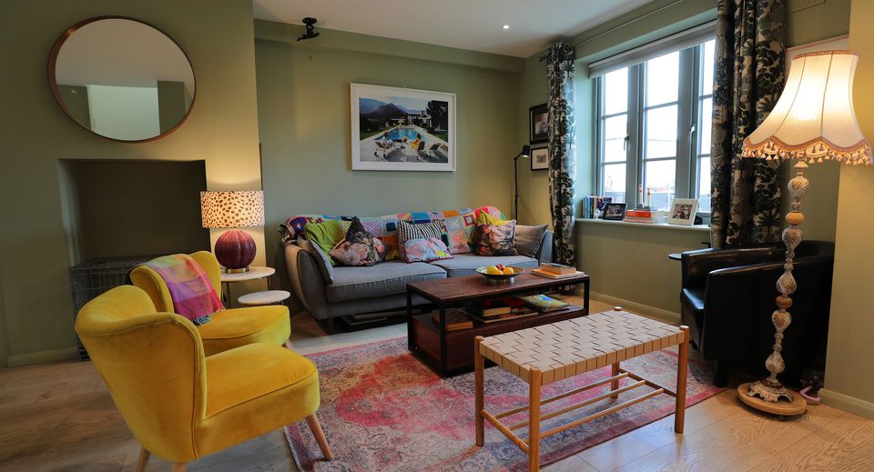 The vibrant new living area. Photo: Gerry Mooney