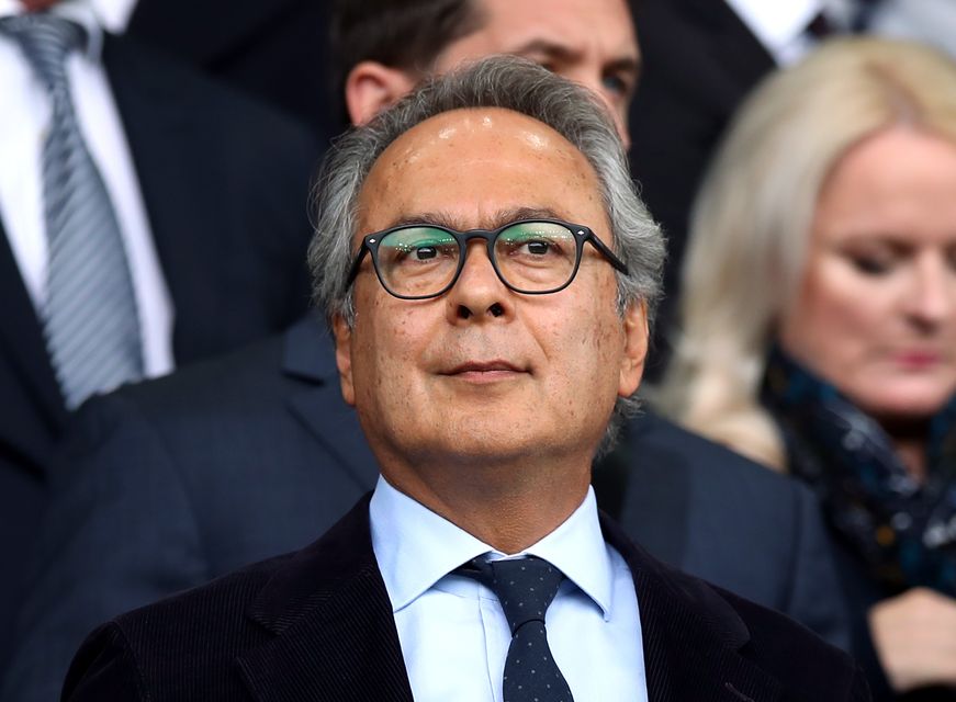 Everton owner Farhad Moshiri is looking for external investment (Peter Byrne/PA)