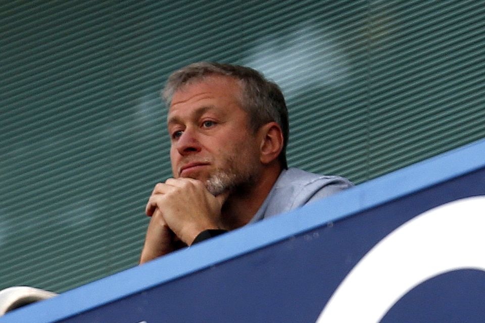 Former Chelsea owner Roman Abramovich.