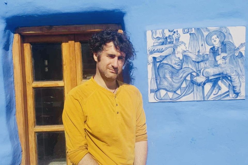 Playwright and actor, Ronan Colfer, from Fethard on Sea.