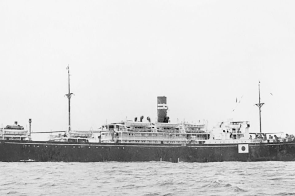 The Montevideo Maru sank in 10 minutes with the loss of 1,080 lives