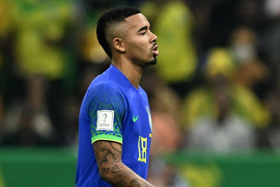 Brazil's Jesus and Telles out of World Cup with injuries