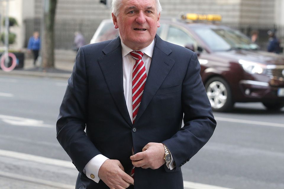 11/12/2018, Former Taoiseach Bertie Ahern. Photo: Damien Eagers / INM