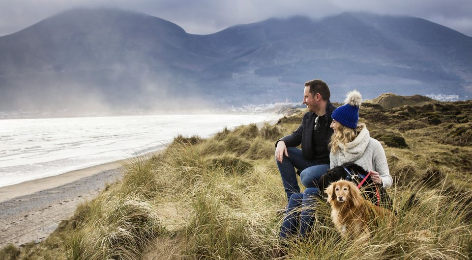Pet-friendly Ireland: Murlough Bay beach in Co Down