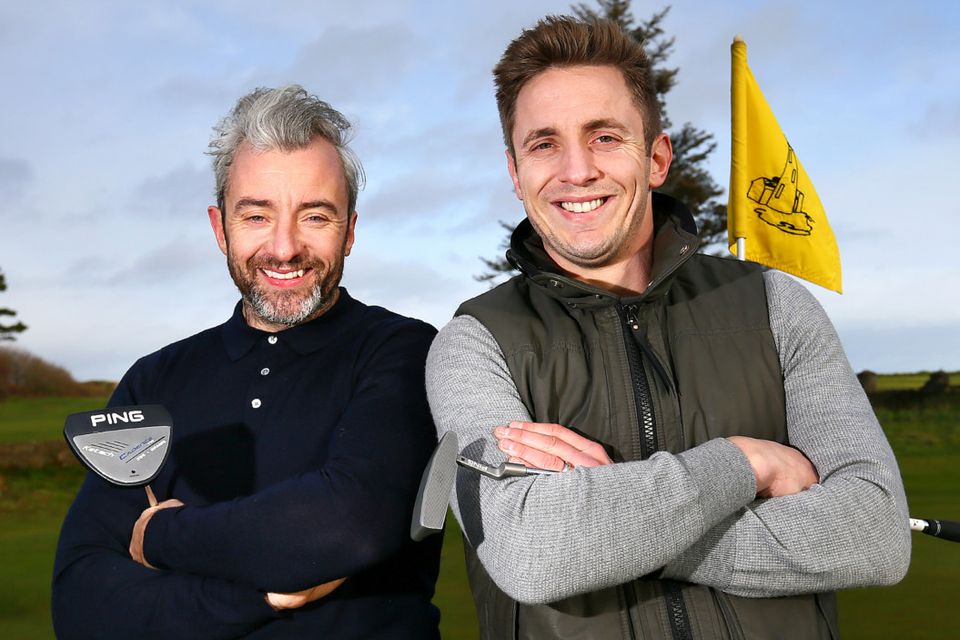 Kevin Doyle, right, with his old friend and team-mate Stephen Hunt: ‘Not one time have I watched a game and thought, jeez, I’d love to be out there’. Photos: Frank McGrath